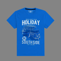boys holiday van printed orange tee shirt a