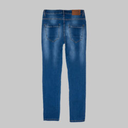 ls blue mid wash stretch and narrow denim pant c