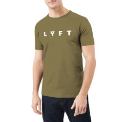 lyft printed slim pattern tee shirt b