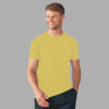 texured yellow super solid tee shirt b