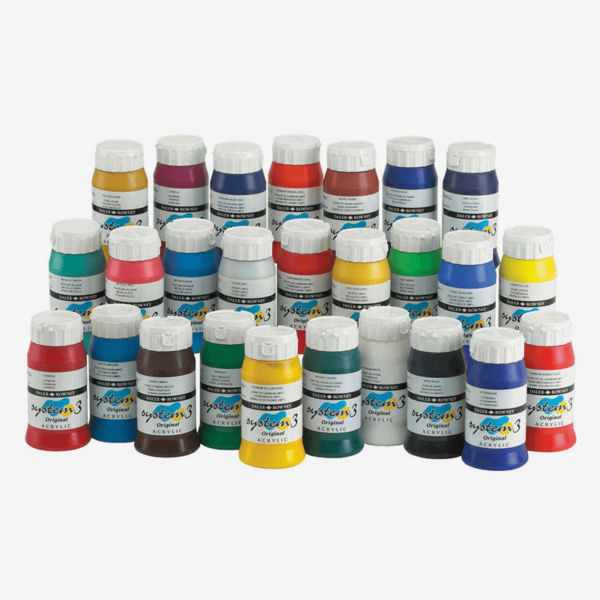 Daler Rowney System Acrylic jars in ml Single Bottle