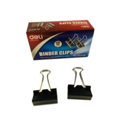 Deli Binder Clip mm A Pcs Box Black b