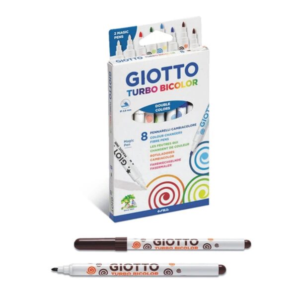 Giotto Turbo Bicolor Marker Set Of