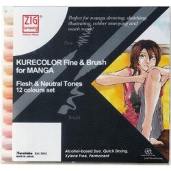 KURECOLOR Fine Brush for MANGA CNKC b