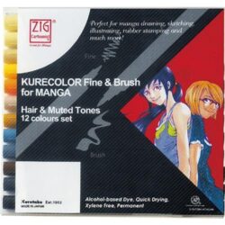 KURECOLOR Fine Brush for MANGA CNKC e