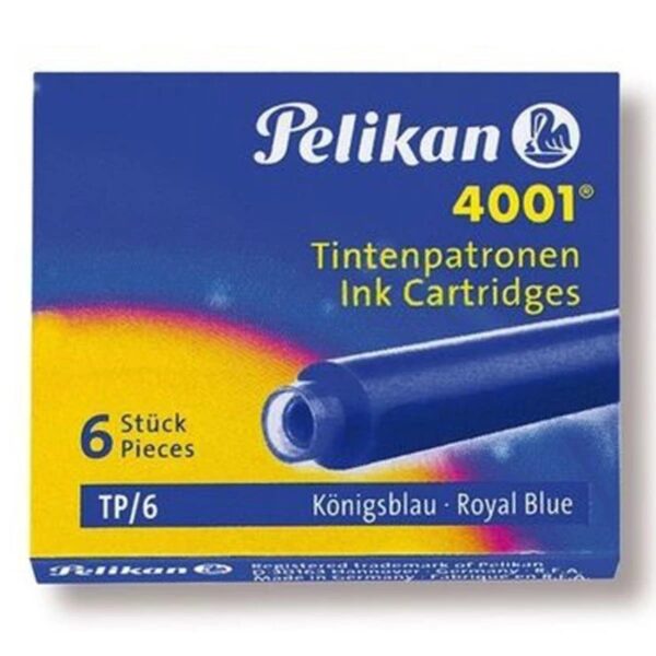 Pelikan Ink Cartridge Small Blue Pcs Box