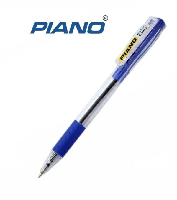 Piano Grip Ball pen Blue Pcs Box