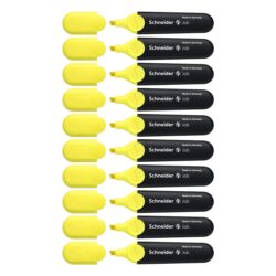 Schneider Job Text Marker Highlighter Pieces Yellow