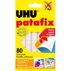 UHU Patafix Glue Pads Stick Pack White and Yellow