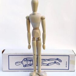 Wooden Male Model Human Movable Limbs Artist Mannequin Cm Cream