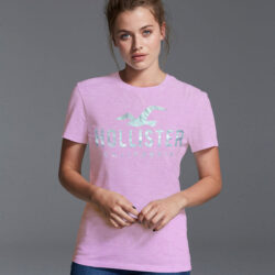 hlstr smart pink tee shirt a