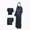 ladies abaya side dori open with stoller