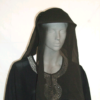 ladies p cap chiffon