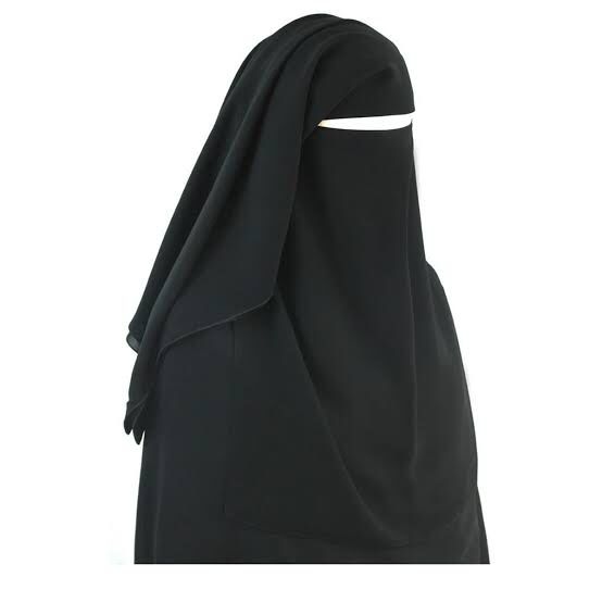 three layered niqab