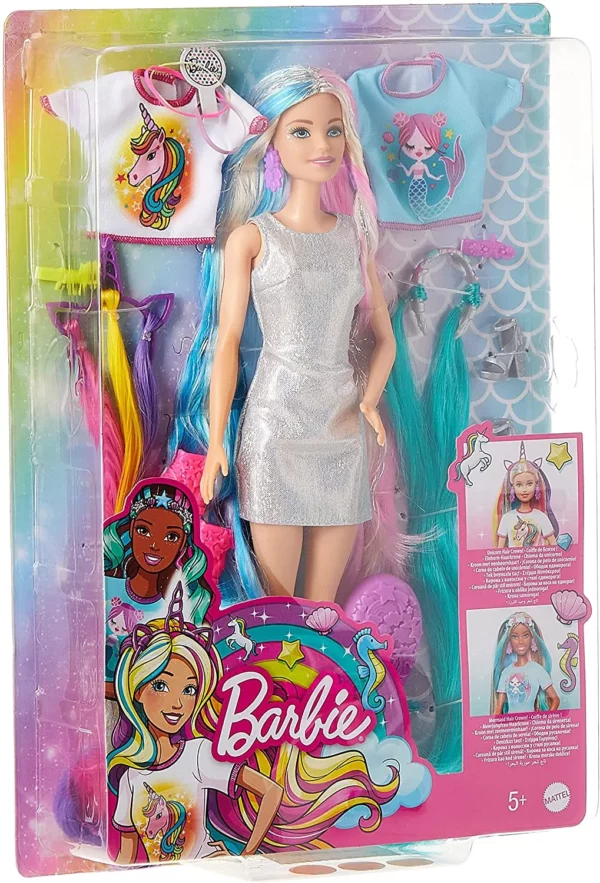 DOLL BARBIE BLONDE FANTACY HAIR DOLL WITH ACCESSORIES BARBIE