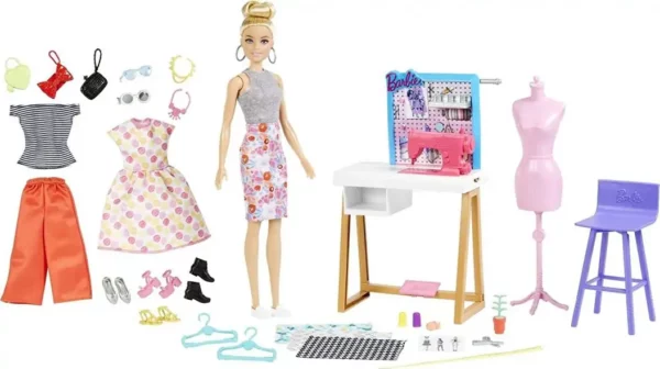 DOLL BARBIE DOLL AND FASHION SUIT BARBIE