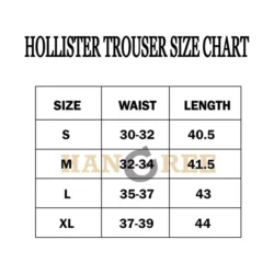 HOLLISTER SIZE x x x x x x x x x x b d b cfca