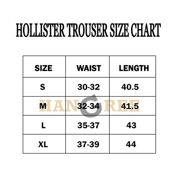 HOLLISTER SIZE x x x x x x x x x x b d b cfca